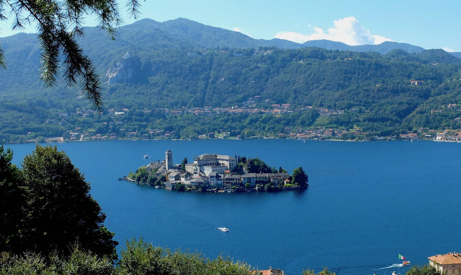 Italian lakes tour to Lago d'Orta